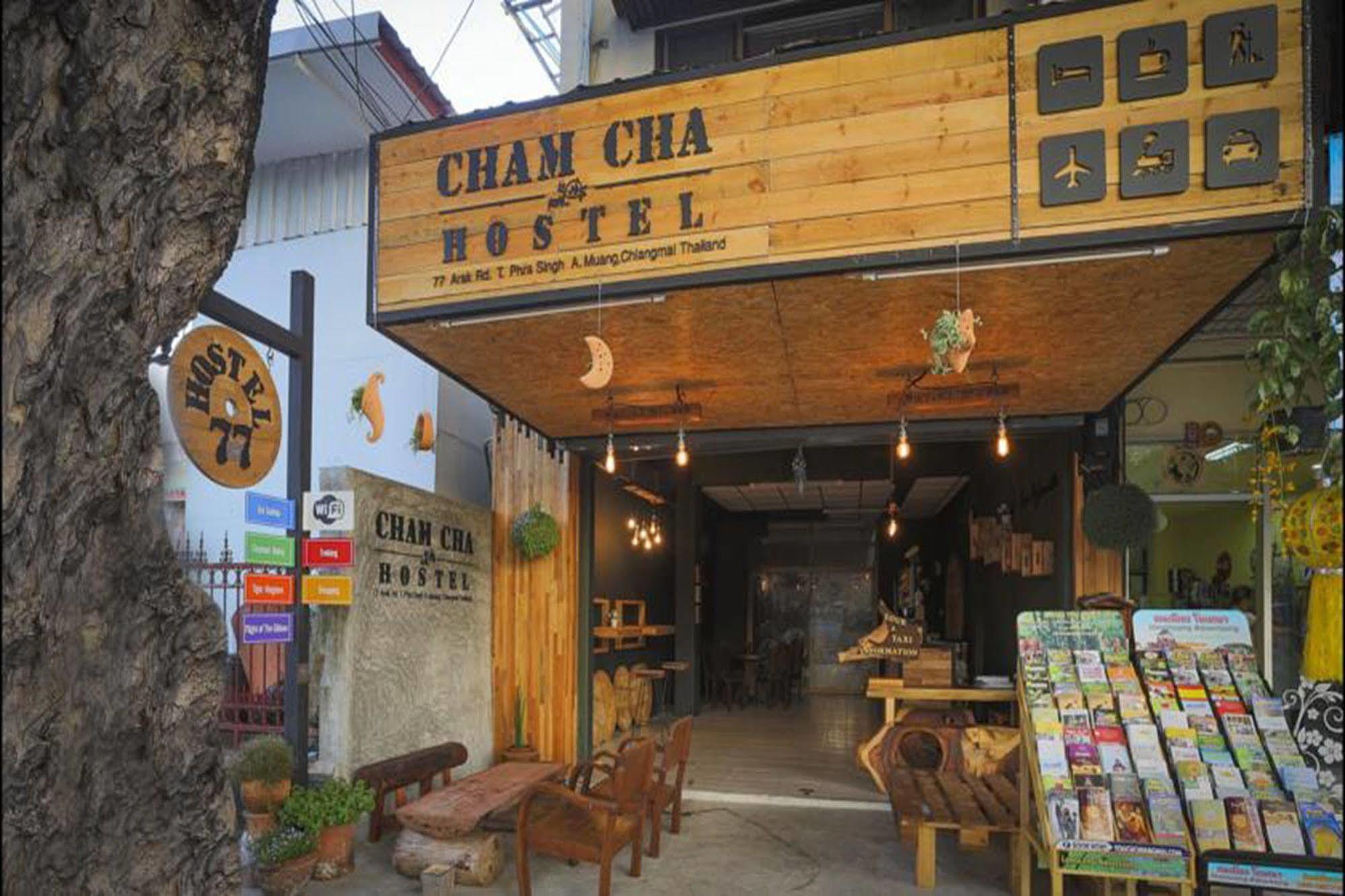 Cham Cha Hostel Chiang Mai Exterior foto